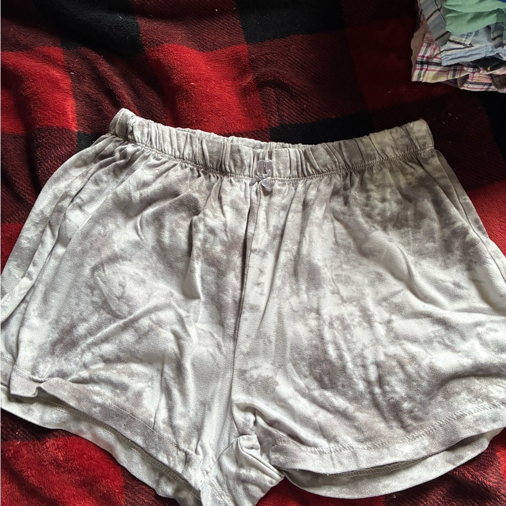 SHEIN Light Gray Athletic Lounge Shorts